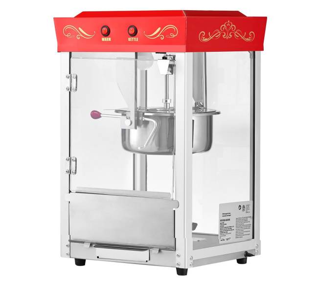 raudona 800W stalo spragėsių mašina0