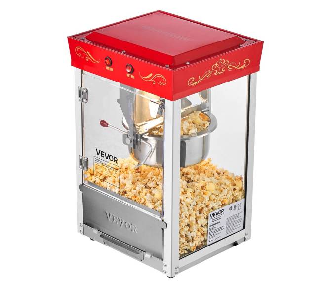 raudona 800W stalo spragėsių mašina9