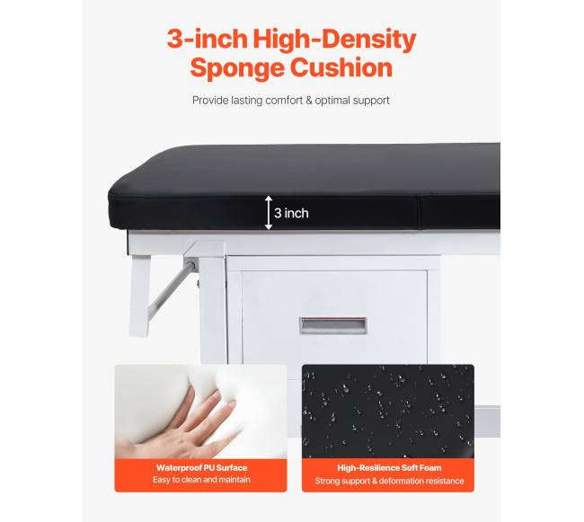 Medicininis tyrimo stalas su reguliuojama atlošo dalimi3