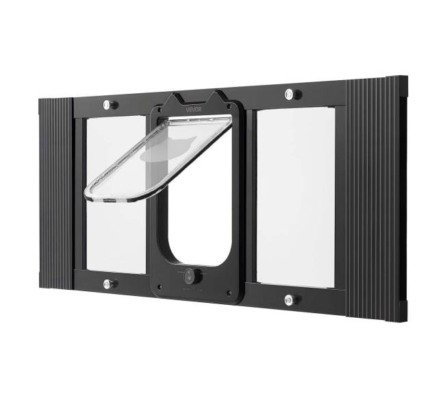 Katės durys langui su 4 užraktais9