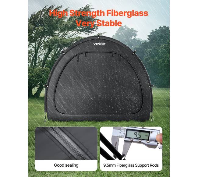 Lauko dviračių laikymo tentas 5+ dviračiams3