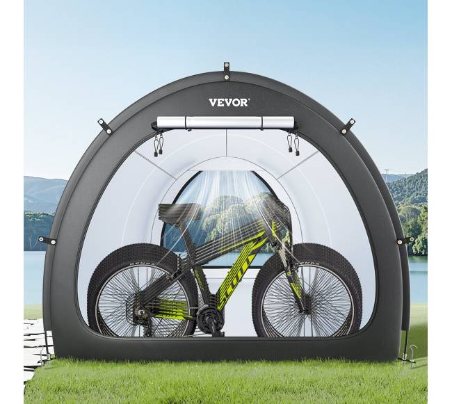 Lauko dviračių laikymo tentas 5+ dviračiams7