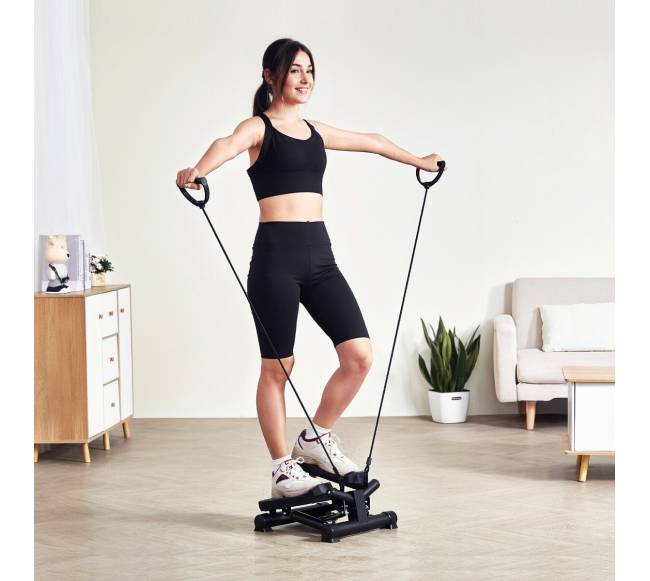 Namų mini laiptelis su pasipriešinimo juosta7