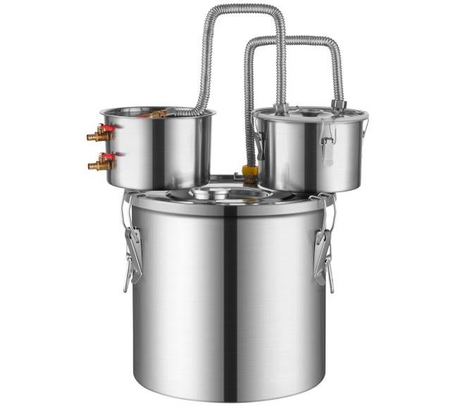 Alkoholio Distiliatorius su Vandens Pompa ir Katilu9