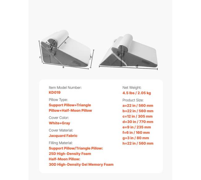 Ortopedinė reguliuojama pagalvė kūnui6