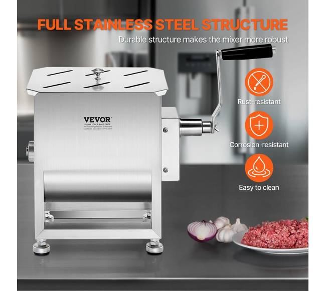 Rankinis mėsos maišytuvas 15L dešroms4