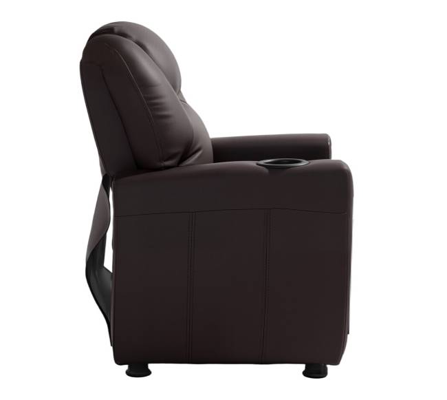 Vaikų odinis krėslas su puodelio laikikliu8