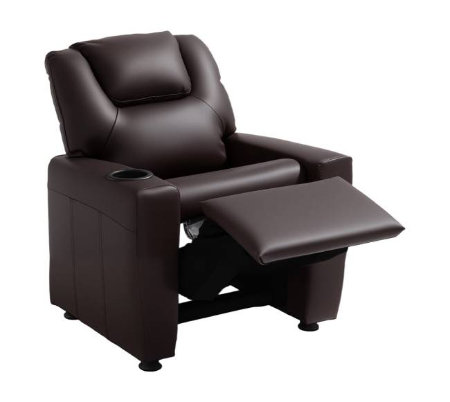 Vaikų odinis krėslas su puodelio laikikliu10