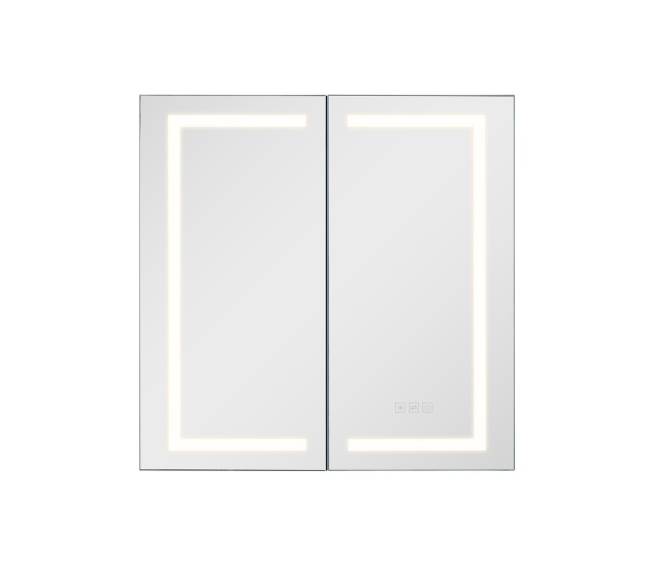 Šviečiama vaistinėlė su veidrodžiu 65 x 65 cm0