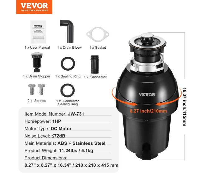 Maisto atliekų smulkintuvas 1 AG 3960 aps.min6