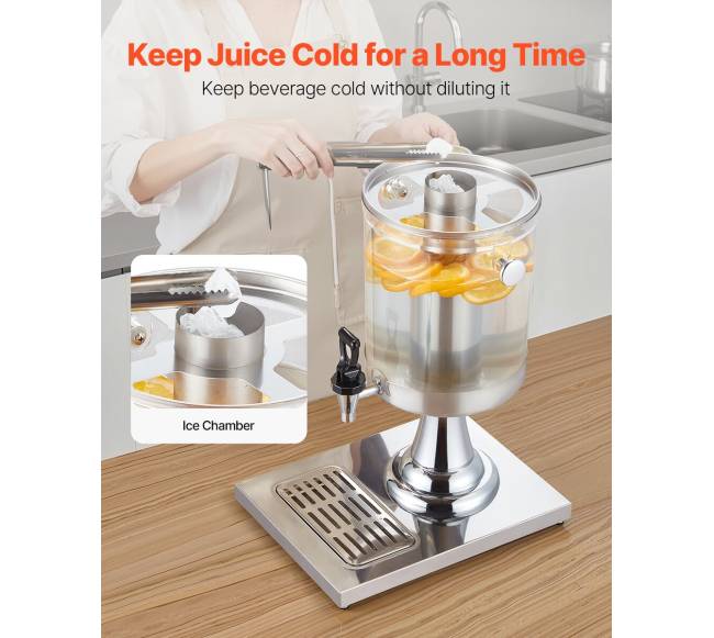 Gėrimų dozatorius su čiaupu, 8L2