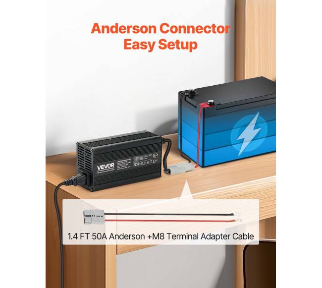 12V 20A ličio baterijų įkroviklis RV5