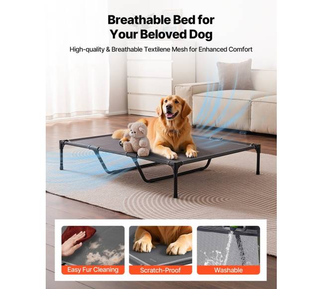 Pakeltas šuns guolis dideliam šuniui1