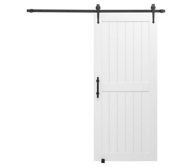 Stumdomos durys su furnitūra8