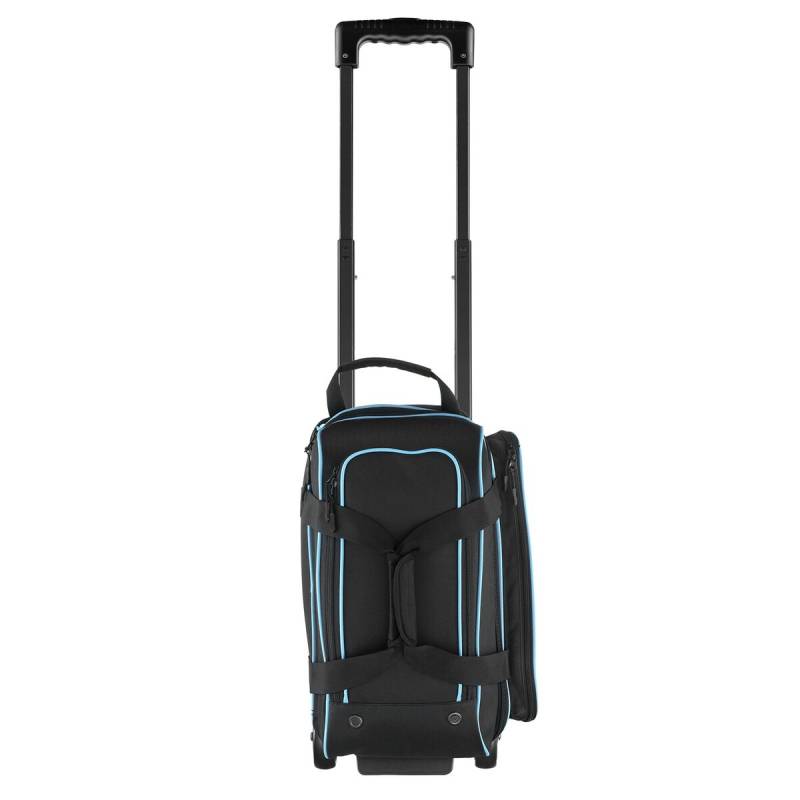 Dvipusis boulingo krepšys su ratukais0