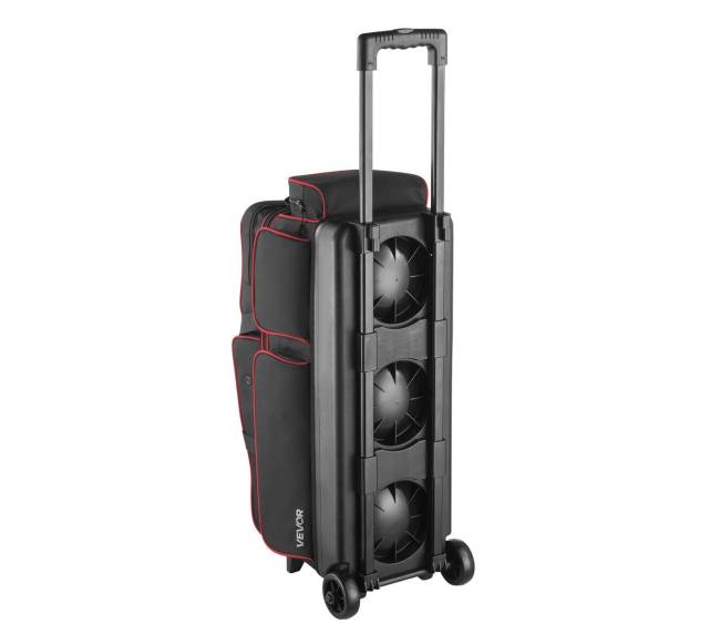 3 kamuolių boulingo krepšys su ratukais9