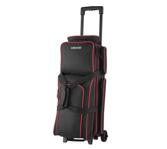 3 kamuolių boulingo krepšys su ratukais10