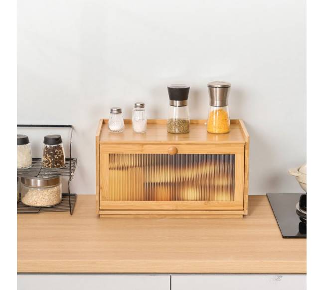 Didelė bambukinė duoninė virtuvei7