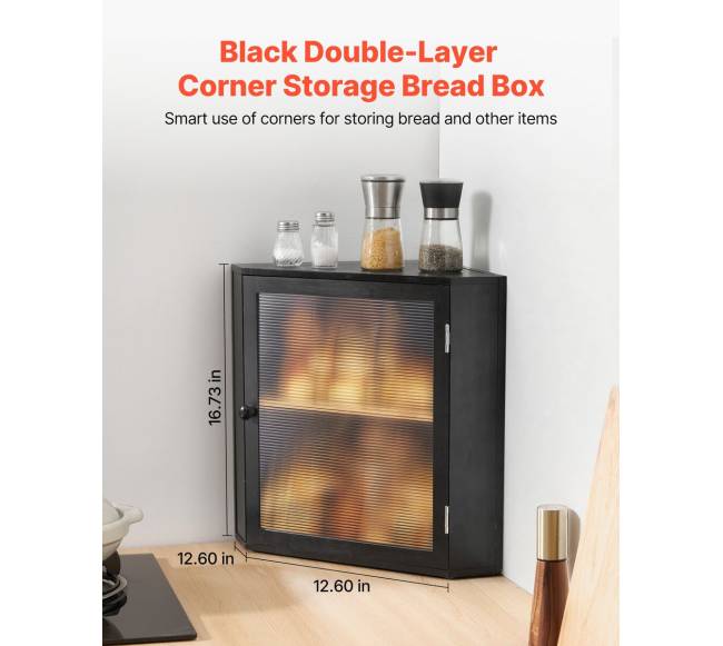 Kampinė duonos dėžutė virtuvėje, bambuko1