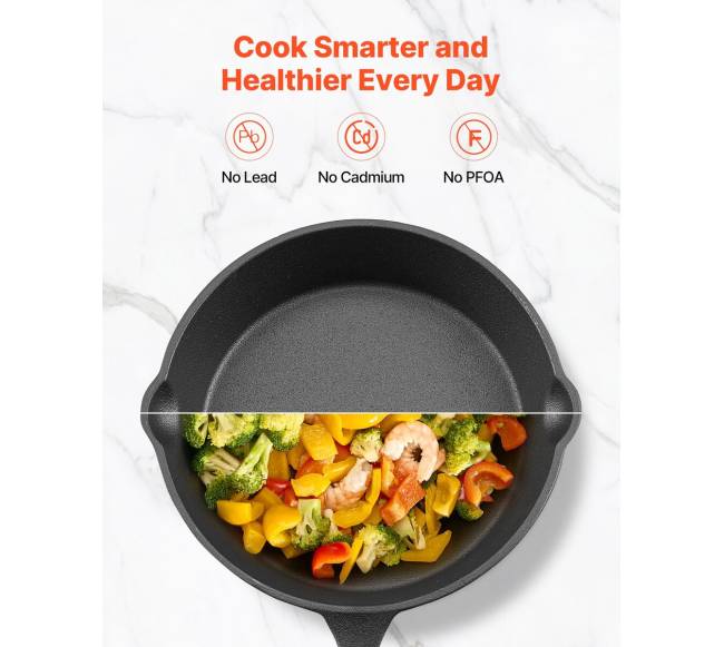 3 dalių ketaus keptuvių rinkinys 160 220 265 mm3