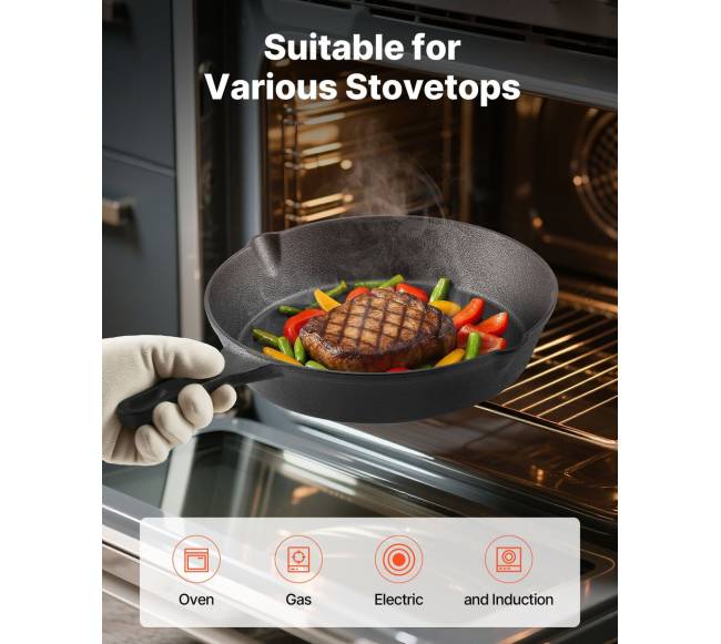 3 dalių ketaus keptuvių rinkinys 160 220 265 mm5