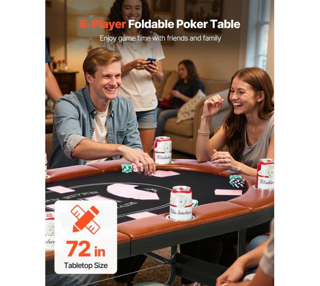 Sulankstomas pokerio stalas 8 žaidėjams1