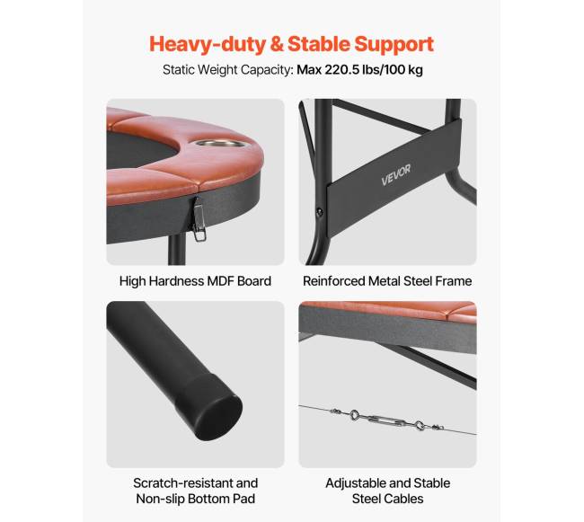 Sulankstomas pokerio stalas 8 žaidėjams5