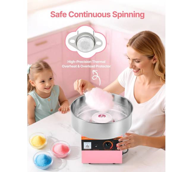 Elektrinis cukraus vatos aparatas 1000W1