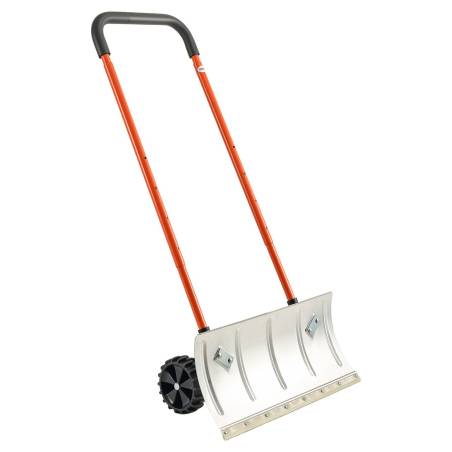 Sniego stūmiklis su ratais 61 cm plieno kastuvas0