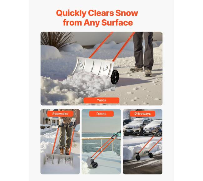 Sniego stūmiklis su ratais 61 cm plieno kastuvas5