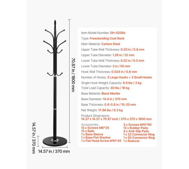 Laisvai stovintis kabykla su marmuro pagrindu6