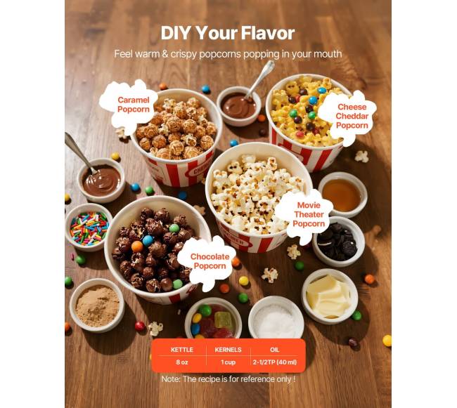 Stalinis spragėsių gaminimo aparatas 800W, juodas2