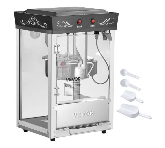 Stalinis spragėsių gaminimo aparatas 800W, juodas8