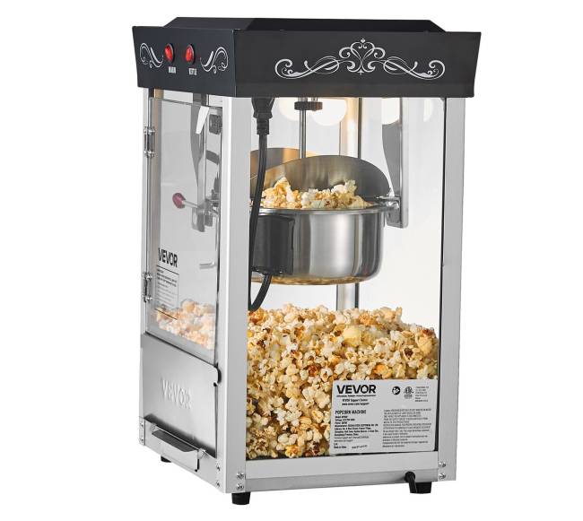 Stalinis spragėsių gaminimo aparatas 800W, juodas10