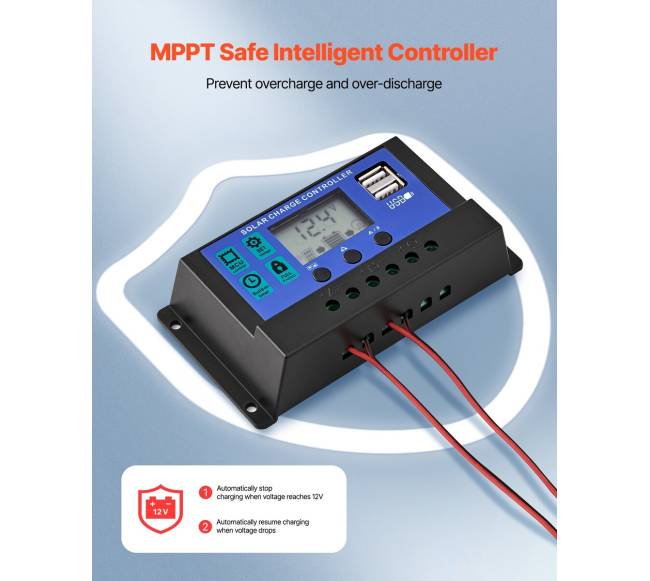 50W 12V saulės baterijos įkroviklis automobilis valtis2