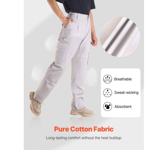 Atsparūs ugniai vyriški kargo kelnės1