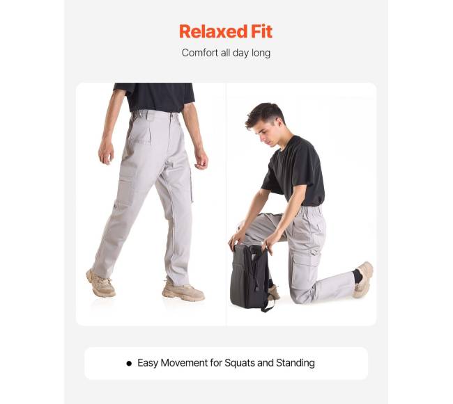 Atsparūs ugniai vyriški kargo kelnės2