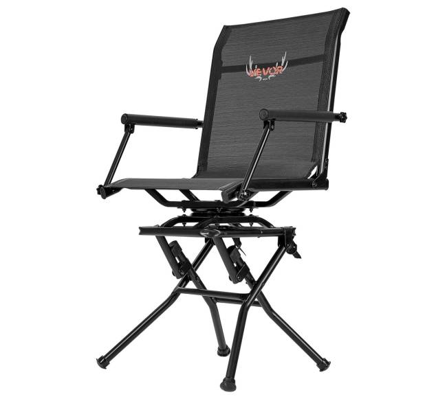 Medžioklės kėdė su 360 pasukimo funkcija9