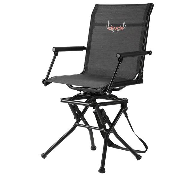 Medžioklės kėdė su 360 pasukimo funkcija10