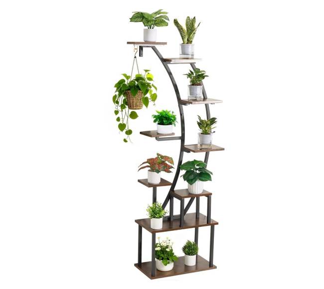 Vidinis gėlių stovas su augimo lempomis8