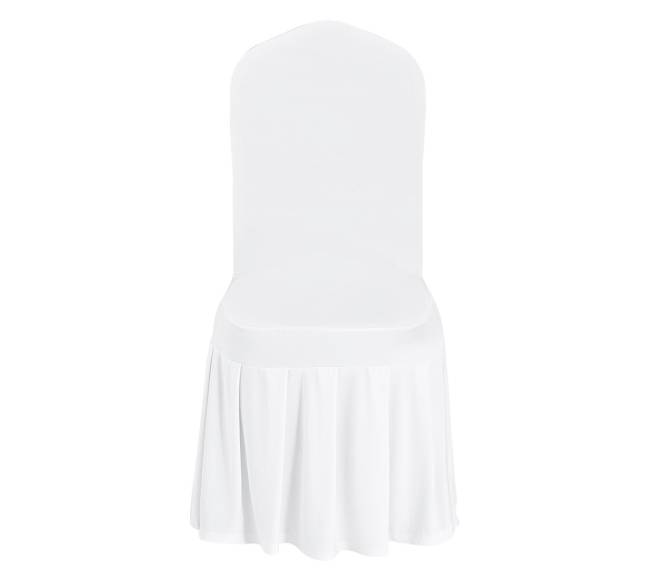 30 vnt. baltų kėdžių užvalkalų9