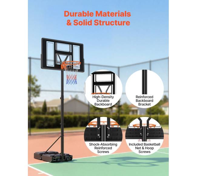 Reguliuojamas krepšinio stovas su ratukais3