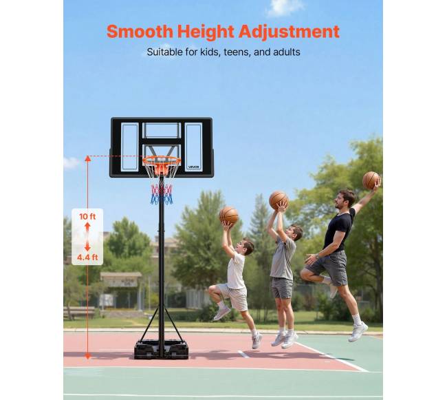 Reguliuojamas krepšinio stovas su ratukais4