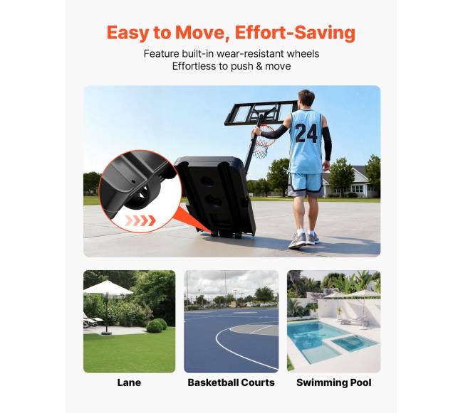 Reguliuojamas krepšinio stovas su ratukais5