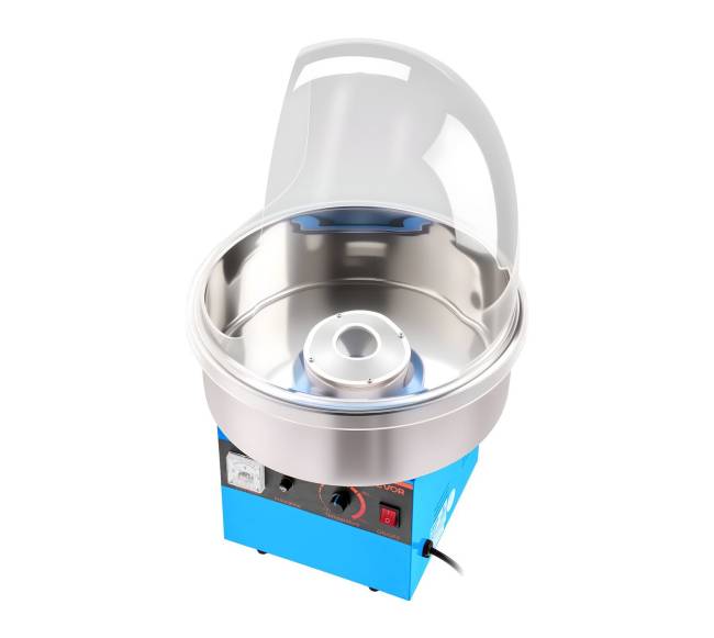 Elektrinė cukraus vatos mašina 1000 W su dangčiu10