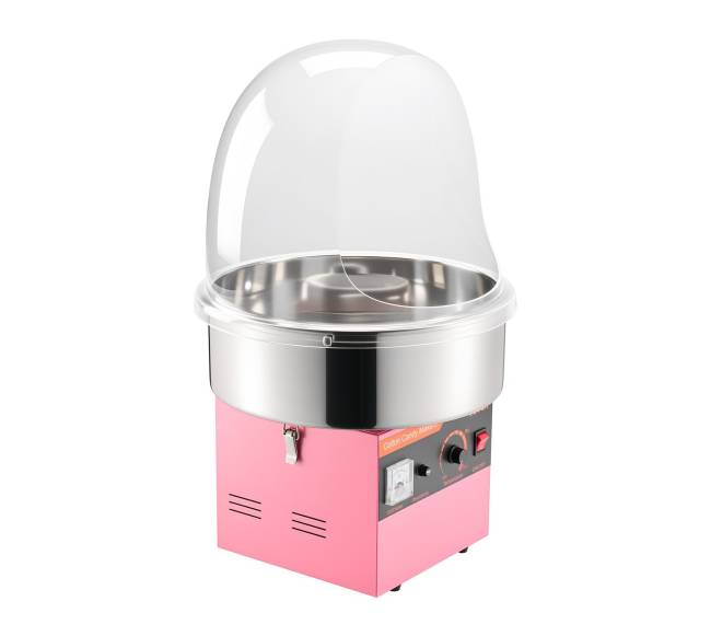 Elektrinė cukraus vatos mašina su dangčiu9