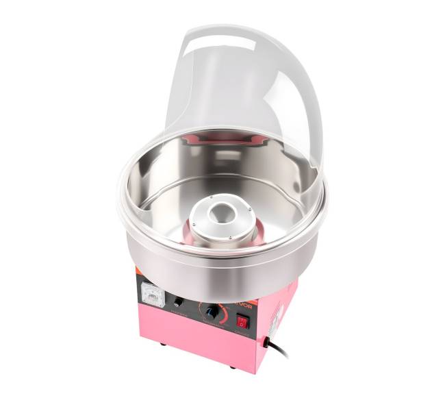 Elektrinė cukraus vatos mašina su dangčiu10
