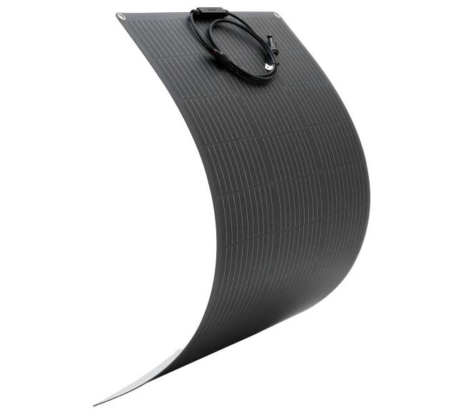 Lankstus 100W saulės modulis su MC4 jungtimi10