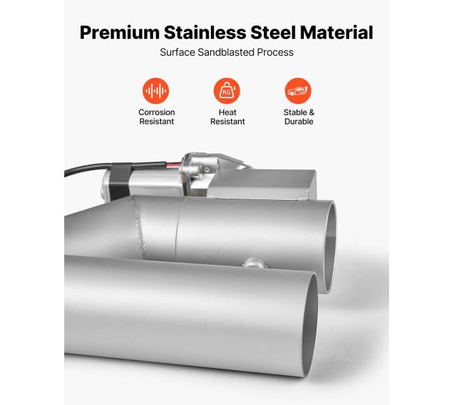 Elektrinis duslintuvo vožtuvas, 63,5 mm, 2 vnt.3