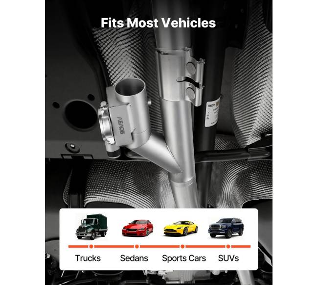 Elektrinis duslintuvo vožtuvas, 63,5 mm, 2 vnt.5